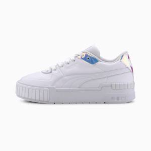 Puma Cali Αθλητικά Glow Αθλητικά Παπούτσια γυναικεια ασπρα μωβ | PM560DNK
