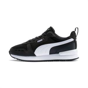 Puma R78 Youth Αθλητικά Παπούτσια για αγορια μαυρα ασπρα | PM782CBD